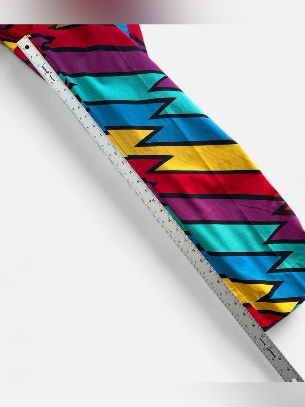 Loud Mouth Clothing Golf Rainbow Multicolored Captain Thunderbolt Zigzag Pants - Picture 7 of 7